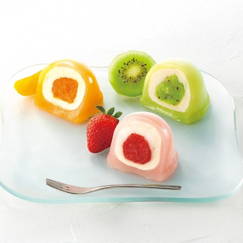 [直送商品]ひととえ 凍らせて食べる なめらかクリームのフルーツ大福 DFA-20 (1189-015)