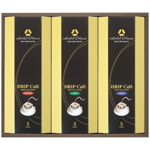 [直送商品]ホテルオークラ オリジナルドリップ珈琲セット MHO-CZ (1212-078)