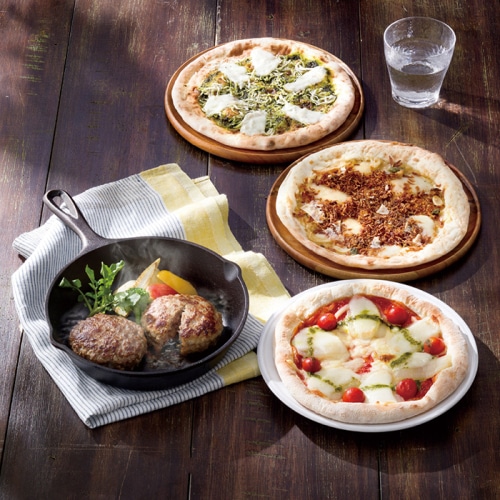 [冷凍][直送商品]淡路島の恵み 淡路島ピザセット (1279-028)