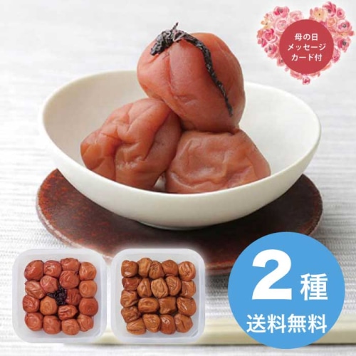 [直送商品]母の日 5/8-10お届け エルスト 華やか彩り梅セット ～はちみつ＆しそ梅～ 【配送指定日不可】 (1853-367)