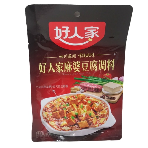好人家 麻婆豆腐調料 80g【中国】