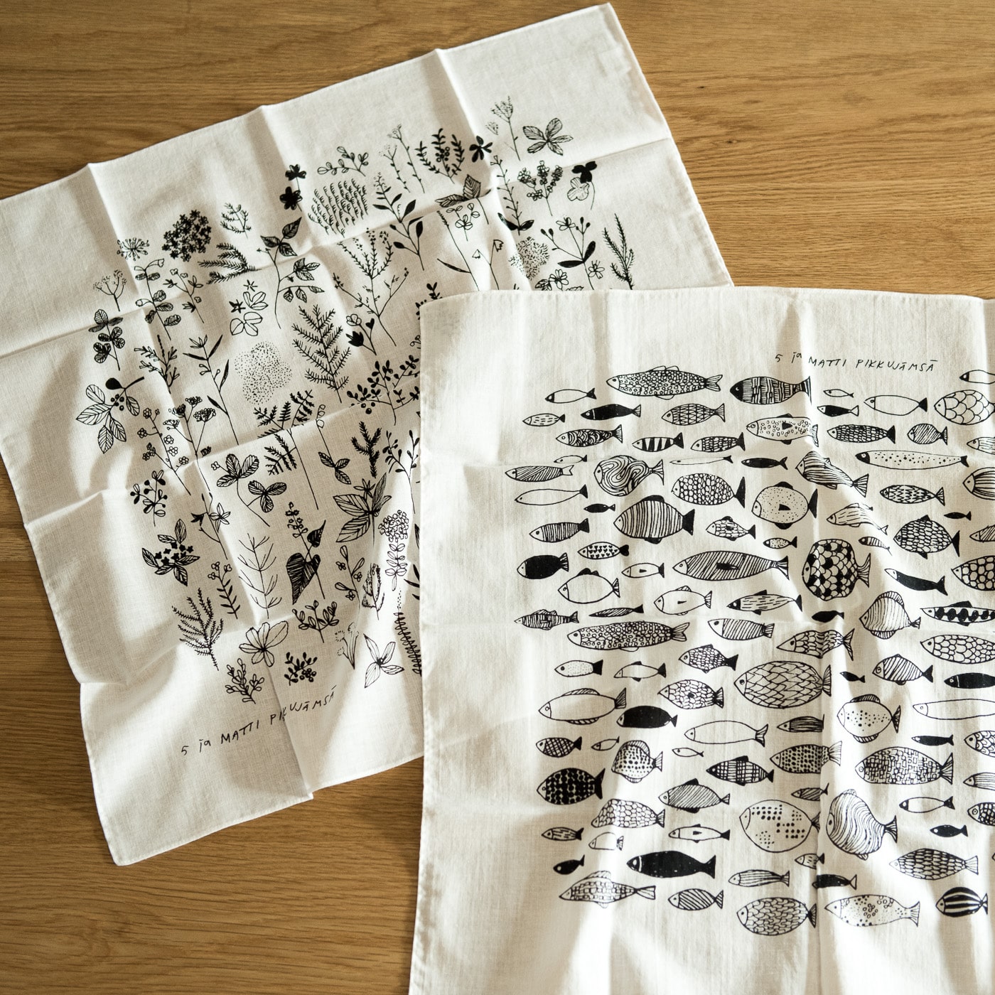 大きなハンカチ ガーゼ / しょくぶつ