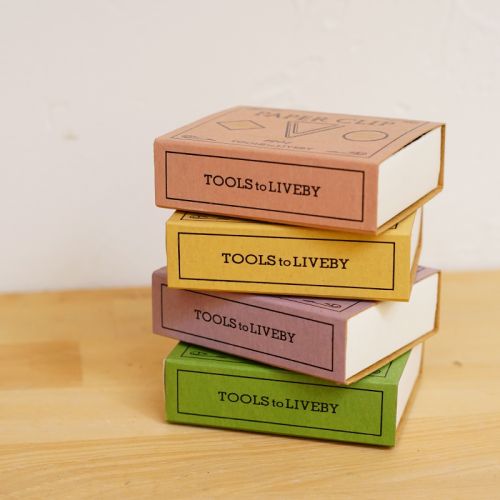 ツールズ トゥ リブバイ ペーパークリップ～10個入り～ A（ピンク）