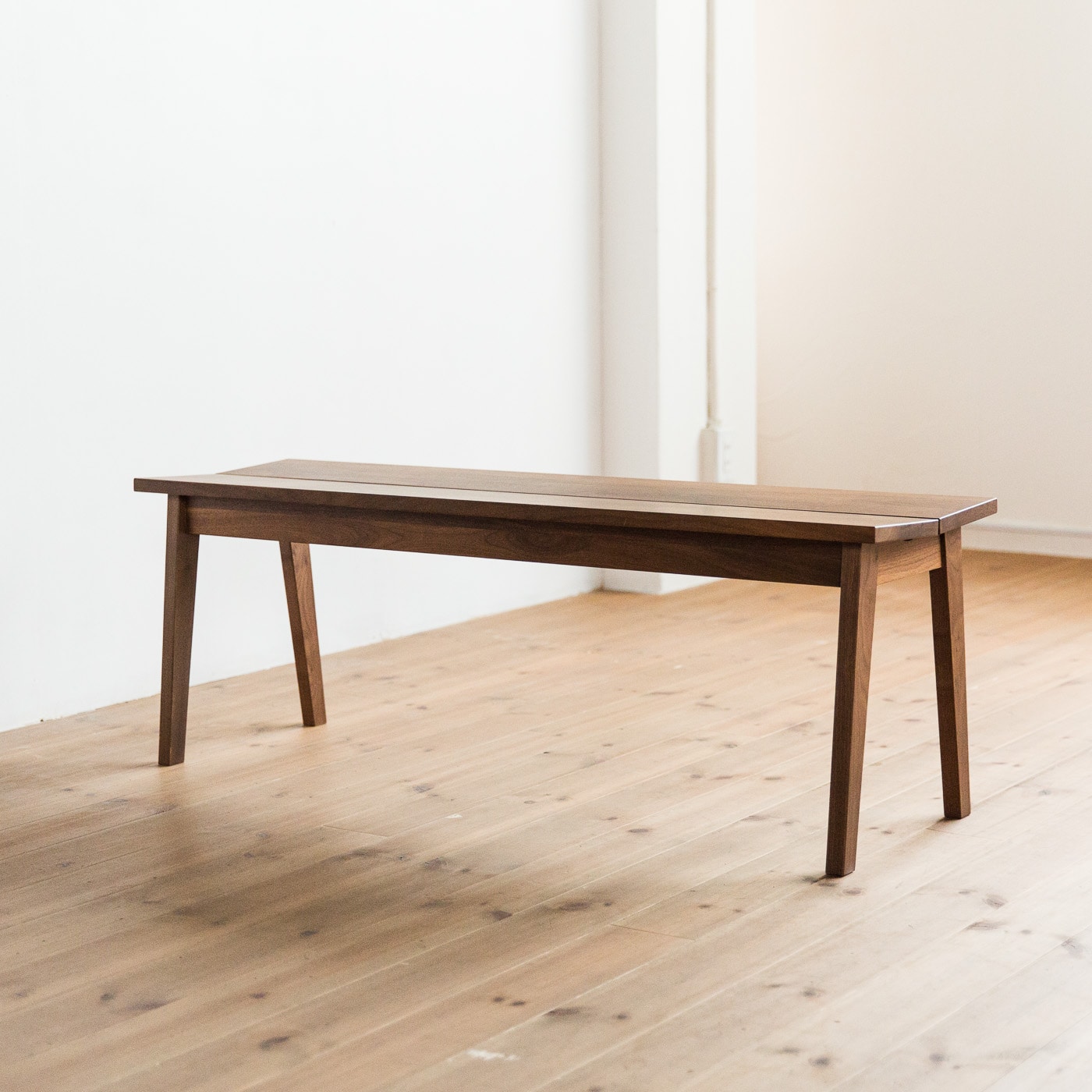 プレーン ベンチ(ウォールナット)