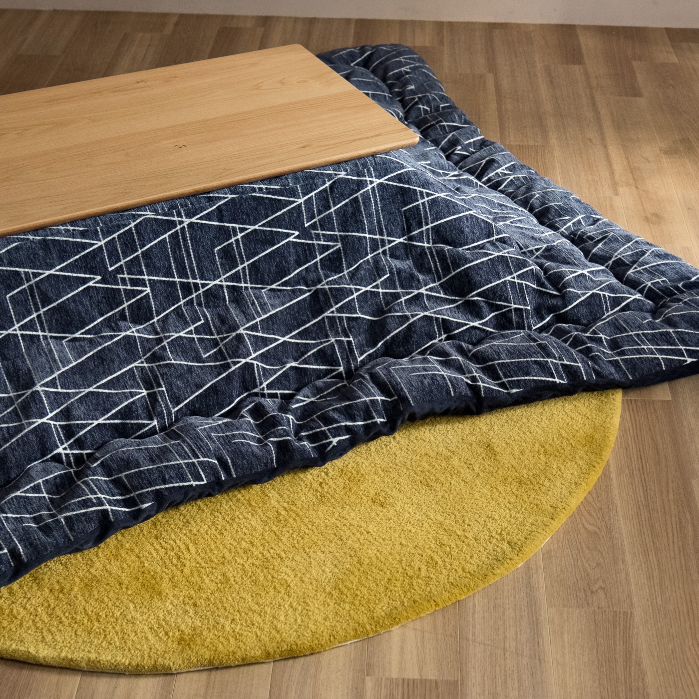 ラハティ コタツ布団(ネイビー)