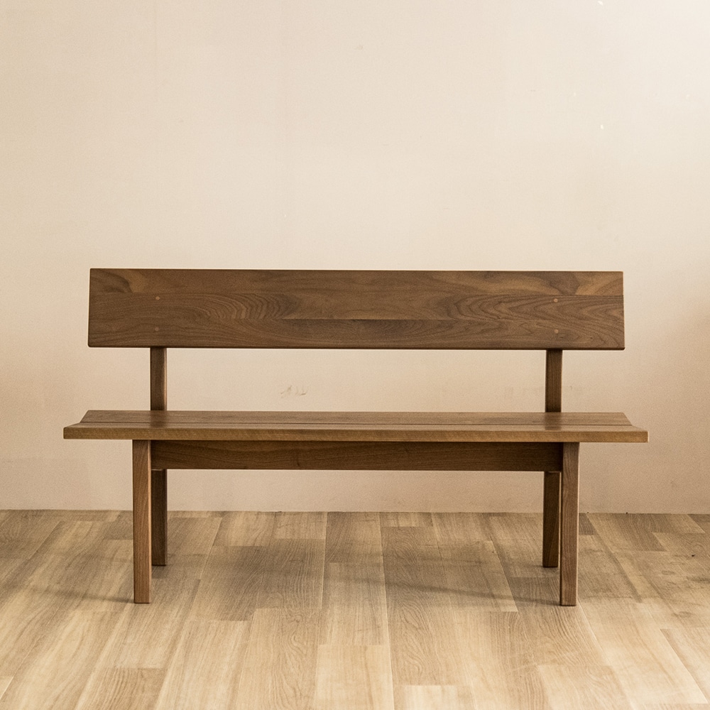 リアル オーダーベンチ（背付き）