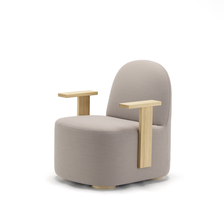 ポーラー ラウンジチェア S(ウィズアームズ)