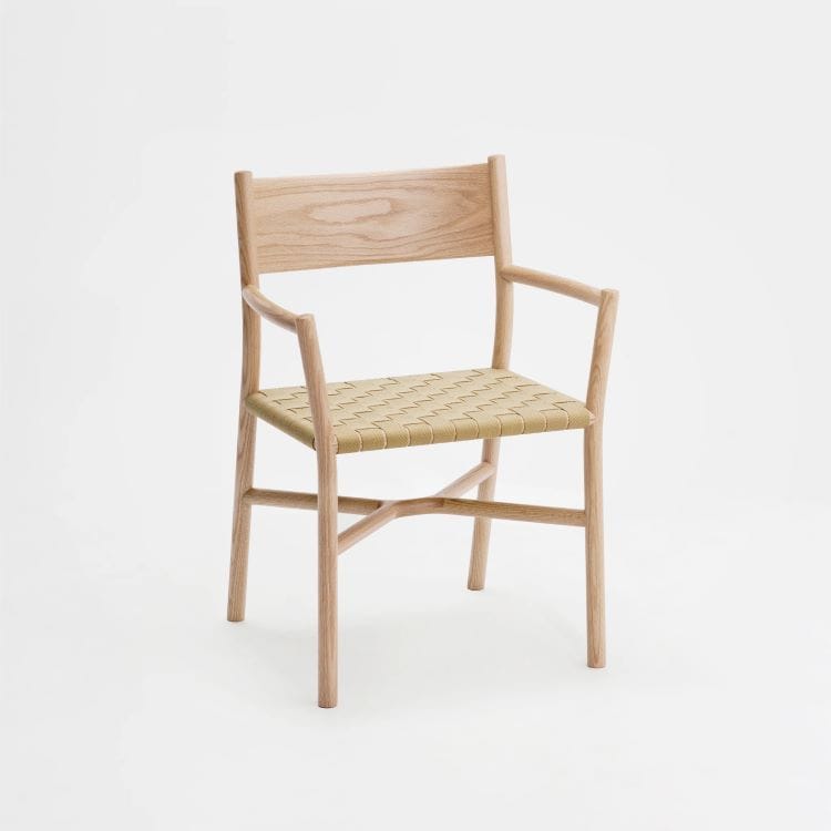 アリアケ アームチェア(ホワイト)