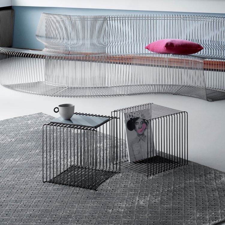 パントン ワイヤー シェルフ(シングルサイズ)