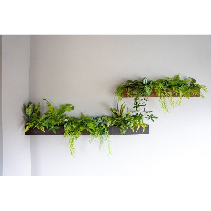 ウォールボックス フェイクグリーン(2台セット)